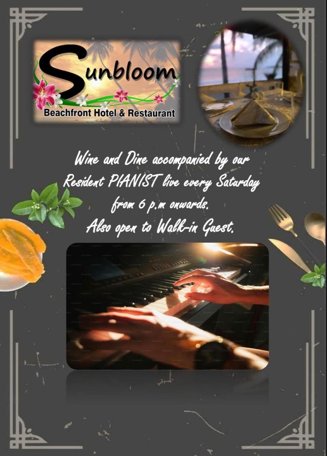 Sunbloom Beachfront Hotel And Restaurant Zambales Sinabacan Extérieur photo